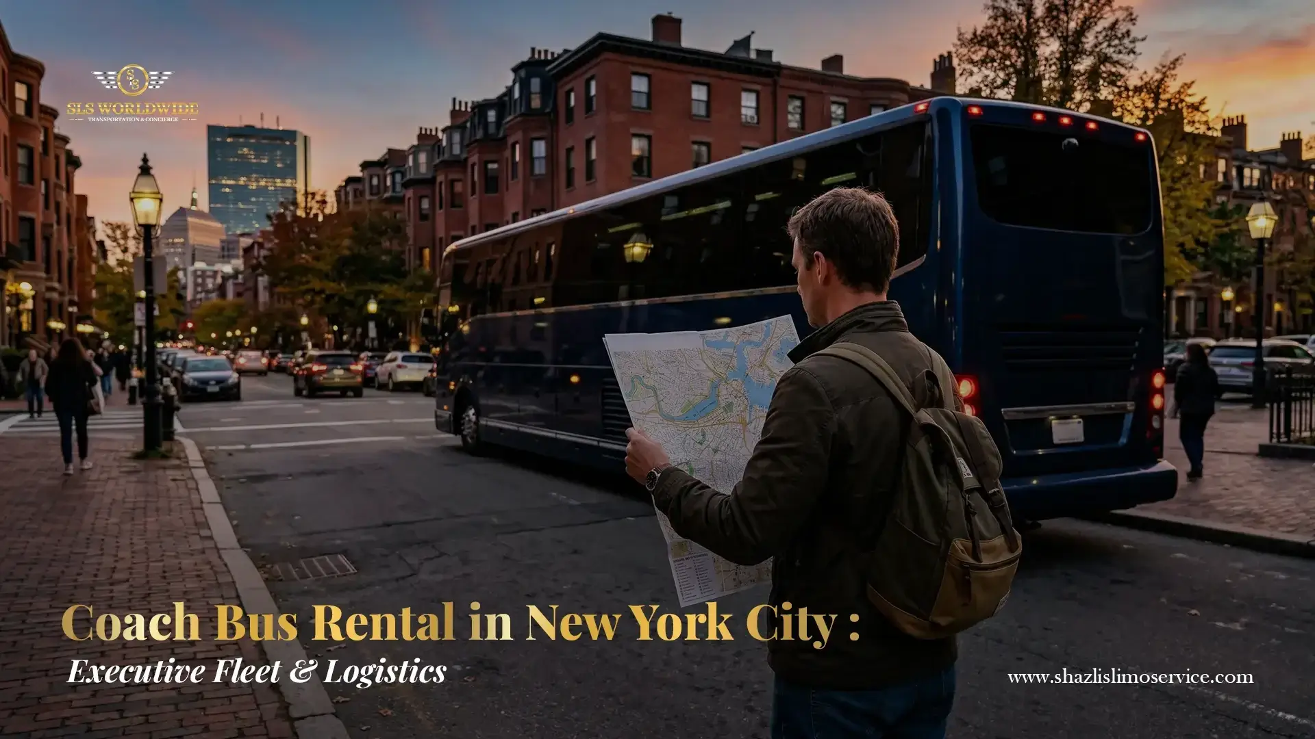 Coach Bus Rental in New York City: Executive Fleet & Logistics