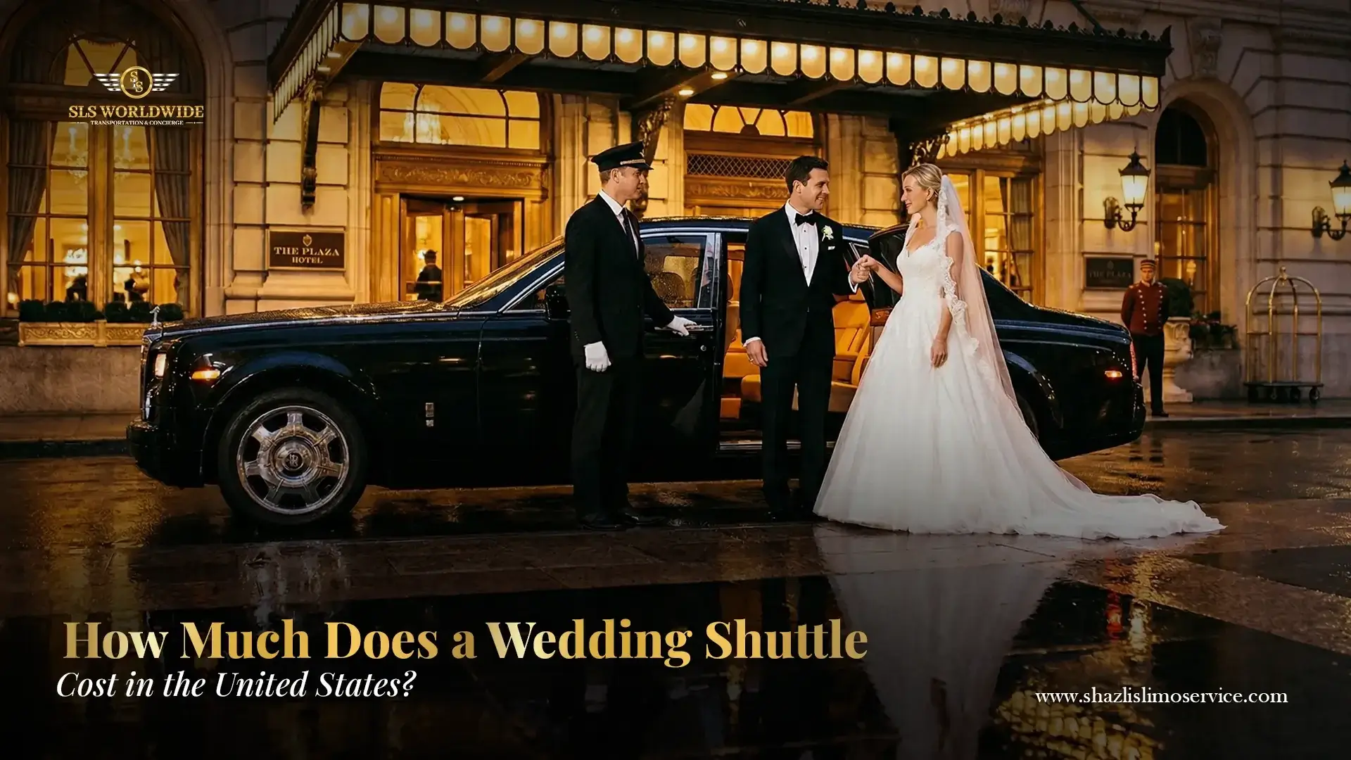 how much does a wedding shuttle cost